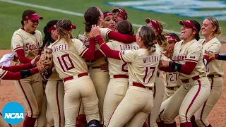 All 21 outs from Kat Sandercock's NCAA tournament perfect game