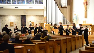 Second Eve, Ola Gjeilo, arr. Anthony Conner MTSU Symphonic Brass at St. Rose of Lima, Feb. 21, 2020
