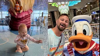 Spring Break 2024 Disney Fantasy Cruise Day At Sea! Drawing Class, Splash Pad Fun & Adult Game Shows