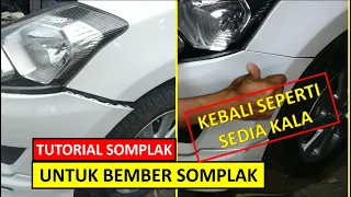 BENERIN BEMPER SOMPLAK MUDAH, DATSUN GO, GAMPANG MURAH MERIAH, KUAT DAN TAHAN LAMA