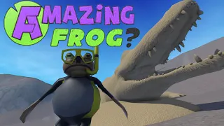 Finding the alligator in Amazing Frog!
