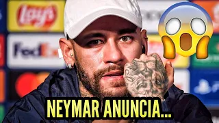 NEYMAR CHOCA O MUNDO COM GRANDE REVELAÇÃO 😱