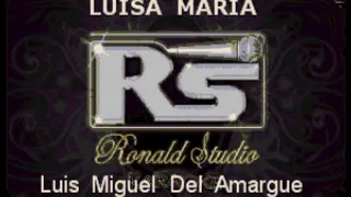 Luis Miguel Del Amargue   Luisa Maria   Karaoke
