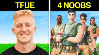 Can 4 Fortnite Noobs Beat Tfue...