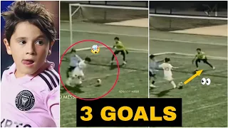 Leo Messi's Son Dominates: Mateo's Hat-Trick vs Pinecrest FC! ⚽🌟 Don't Miss the Magic!