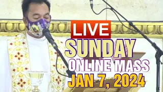 QUIAPO CHURCH FILIPINO LIVE MASS TODAY JAN 7,2024