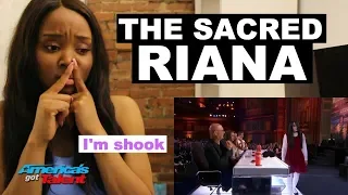 America's Got Talent 2018 - The Sacred Riana - REACTION | ibukola