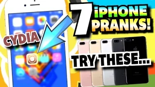 7 iPhone Pranks To Annoy Your Friends 2016 - iOS 10 (Fake Cydia, Fake Virus, & More!)