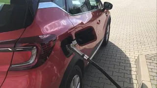 Ile gazu pali Captur 1.0 TCE LPG względem wskazań komputera trasa 153 km.