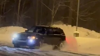 BMW X3 Snow drift !! 🔥🚀❄️