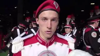 Behind The Scenes at the Ohio State Marching Band London Show at Wembley Stadium 10 25 2015