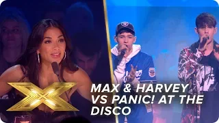 Game on! Max & Harvey Vs Panic! At The Disco | Live Show 4 | X Factor: Celebrity