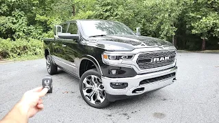 2022 Ram 1500 Limited: Start Up, Test Drive, Walkaround, POV and  Review