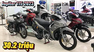 Jupiter 115 FI 2023 FULL MÀU ▶️ 30.2 triệu 1 em Jupiter 115 FI 2023 🔴 GIÁ XE MÁY VLOGS