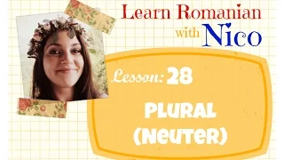 Learn Romanian with Nico - Plural in Romanian (Neuter)