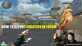 CFPH: How To Report Cheaters In FORUM | _-KITOTSKI-_ Tutorials