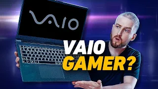 Unboxing Notebook Gamer VAIO FH15 com Intel Core 13ª geração e RTX 3050 | Design discreto e elegante