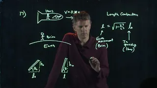 Length of a Pencil Zooming Past You | Physics with Professor Matt Anderson | M29-05