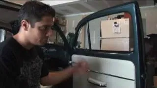 Classic VW Beetle Bug Resto How to Tip Door Panel Removal