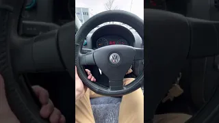 Адаптация руля/Загорелась лампочка руль на панели VW Golf/Jetta/Passat/ и другие...