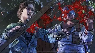 Clementine Kills Lilly With an Arrow - All Choices - The Walking Dead The Final Season Episode 2