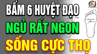 Về Già, Mất Ngủ Kinh Niên Xoa Và Bấm Vào 6 Chỗ Này Nằm Lên Giường Đặt Lưng Ngủ Thẳng Giấc Tới Sáng