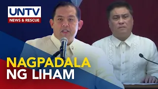 Rep. Romualdez, sumulat kay Sen. Zubiri sa gitna ng bangayan ng Senado at Kamara sa isyu ng Cha-Cha