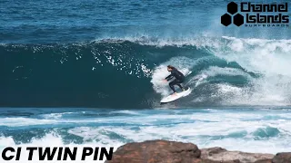CHANNEL ISLANDS Twin Pin Review - WOOLY TV #28 Surfboard Review