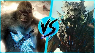 King Kong VS Mega Kaiju (Pacific Rim: Uprising) | BATTLE ARENA | Godzilla VS Kong