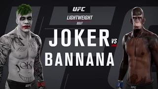 Joker vs. Monkey (EA Sports UFC 2) - Crazy UFC 👊🤪