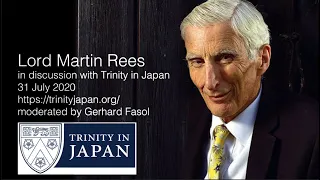 Lord Martin Rees discusses existential risks, extraterrestrial live, moderated by Gerhard Fasol