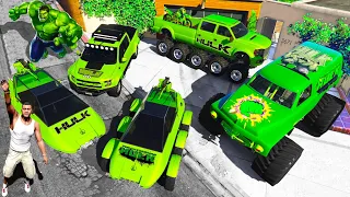 Collecting HULK SUPERCARS In GTA 5..!😍