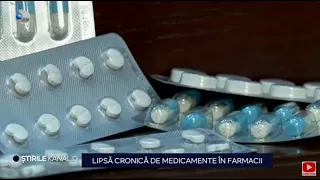 Stirile Kanal D - Lipsa acuta de medicamente in farmacii | Editie de seara