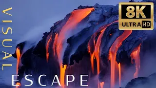 Lava in 8K - Visual Escape