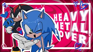 💓HEAVY METAL LOVER 💓MEME | Sonic the Hedgehog shadow the hedgehog💙🖤🦔