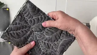 Стеганая сумочка в технике Зентаглы #zentangle