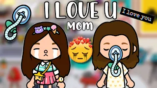 I love u mom 💔 | Sad story | Toca life world