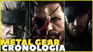 A Ordem Cronológica dos Jogos de Metal Gear