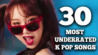 30 Most Underrated K Pop Songs Chart (March 2018 - Week 3)