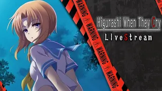 🔴 LIVE - Keiichi Goes Completely MENTAL?! - Higurashi: When They Cry Ch.1 First Time Playthrough