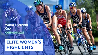 Highlights: 2023 World Triathlon Cup Chengdu - Elite Women's Race