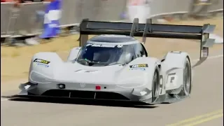 Pikes Peak Hill Climb 2018 - Romain Dumas / Volkswagen I.D. R PP Record [Helicopter/Spectator Views]