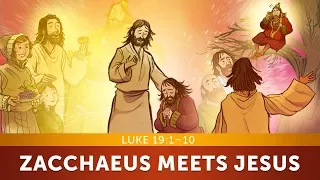 The Story of Zacchaeus - Luke 19 | Sunday School Bible Lesson for Kids |HD| ShareFaithkids.com