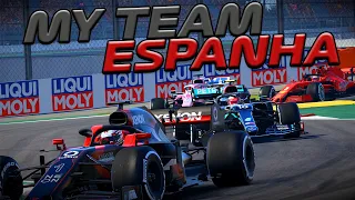 F1 2020 - MY TEAM - GP DA ESPANHA 50% - A RED BULL ESTAVA IRRECONHECÍVEL - EP 139