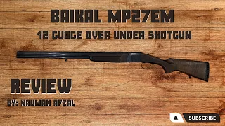Baikal MP27EM over under shotgun review