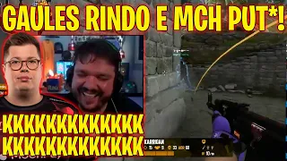 GAULES CHORA DE RIR COM KARRIGAN RUSHANDO IGUAL MALUCO! KKKKKKKKKKKKKKKKKKKKKKKKKKK