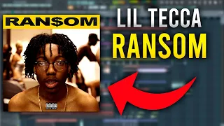 Lil Tecca Ransom Fl Studio Remake FLP // RNZO