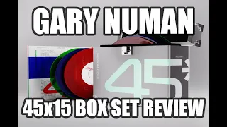 Gary Numan: 45x15 Box Set Review