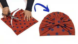 💥 PRACTICAL BONNET Making Without Using a Sewing Machine | HOW TO SEW A Bone?