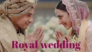 kiara and sidharth malhotra wedding || Royal wedding of kiara and sidharth ||